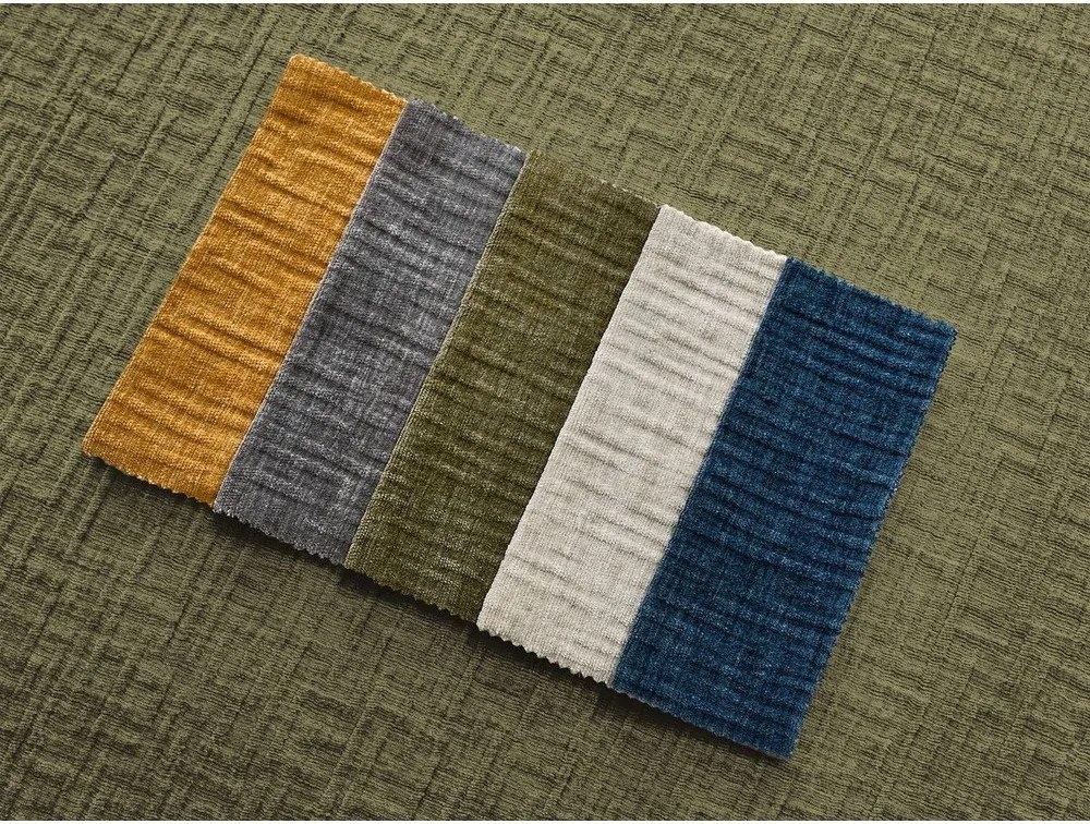 Зелен шенилов диван за ежедневно спане/сгъваем 240 cm Hugo – Bobochic Paris