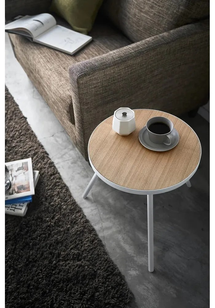 Кръгла странична масичка 48x49 cm Tower – YAMAZAKI