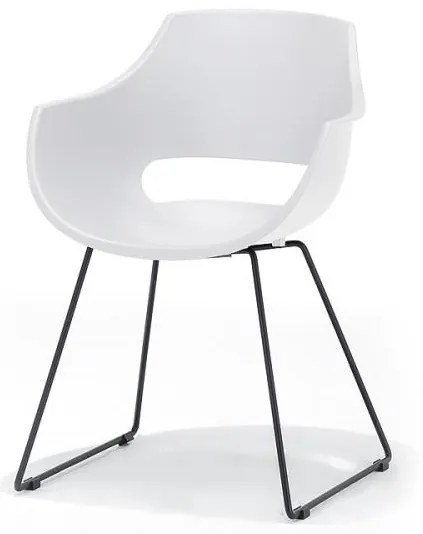 Стол ROCKY, 1 бр., бял