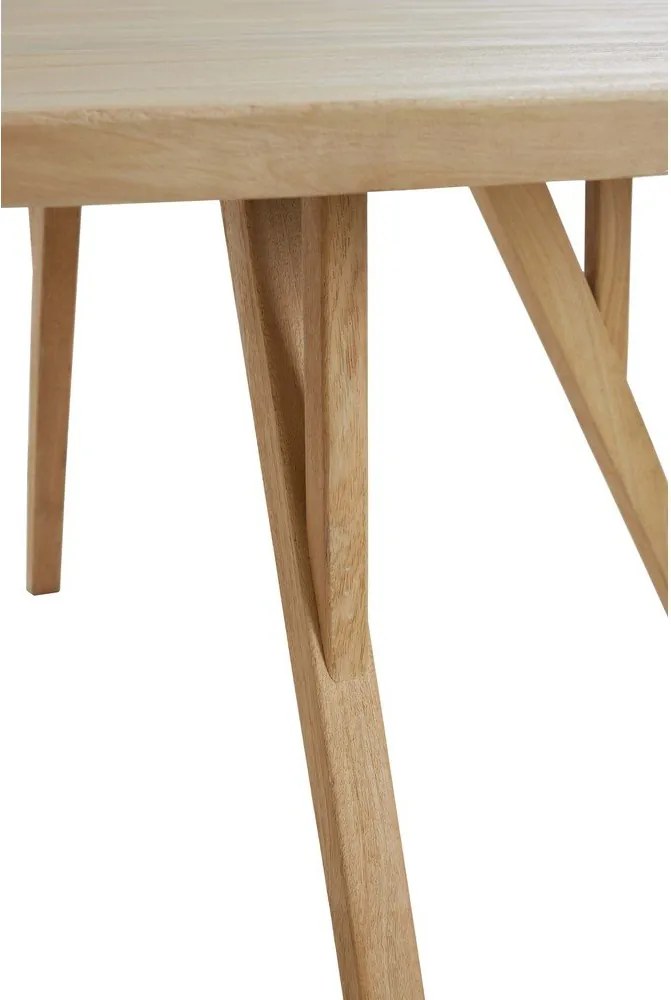 Кръгла трапезна маса от масивно манго ø 120 cm Quenza – Light & Living