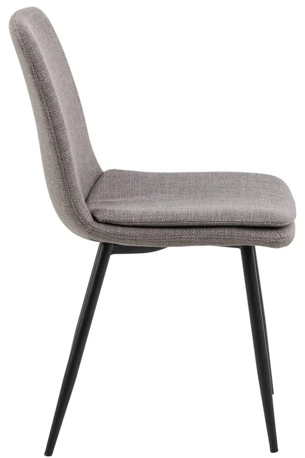 Сив трапезен стол Becca - Actona