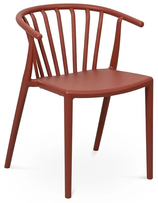 Кафяв пластмасов градински стол Capri – Bonami Essentials