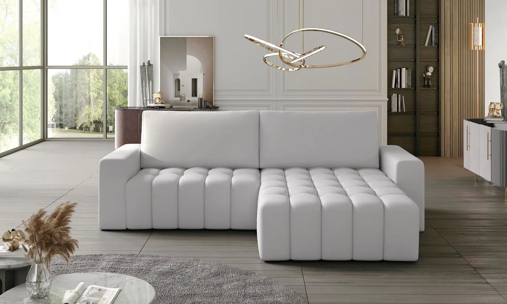 Ъглов диван Keerap-Right-White