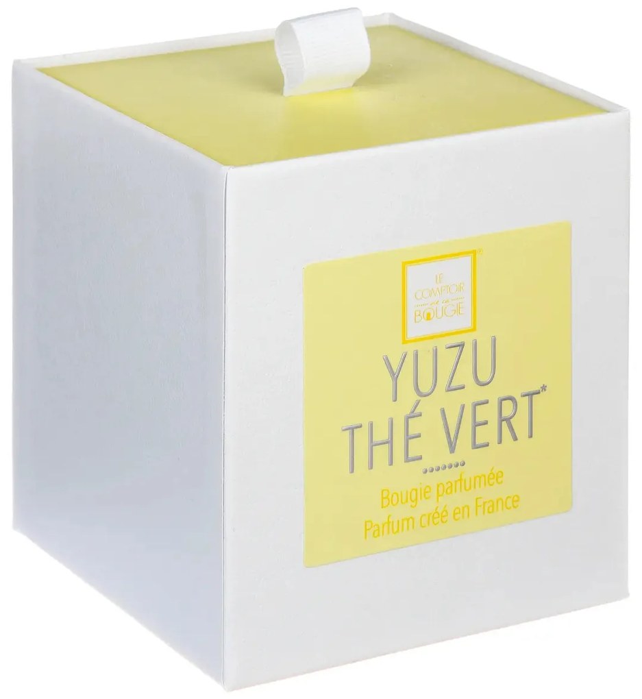 Ароматна свещ atmosphera Elea, Yuzu, Стъкло, 190 g - Yuzu Green Tea