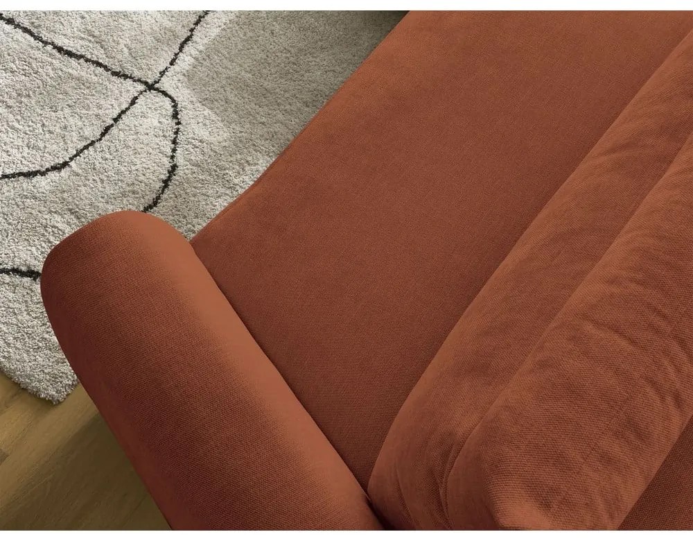 Оранжев ъглов диван Aden – Bobochic Paris