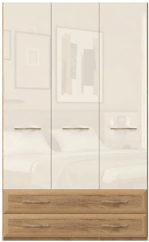 Гардероб с 3 врати Giallo 3D2S