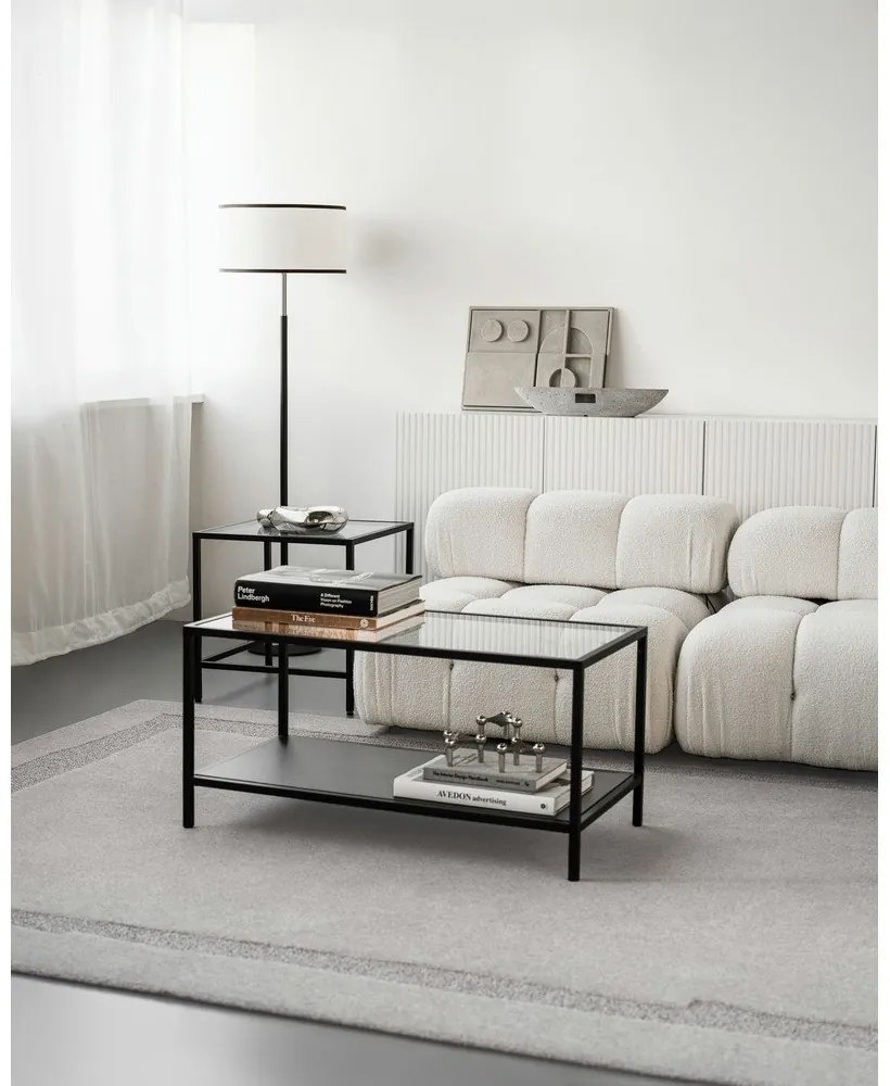 Светлосив вълнен килим 200x300 cm Morphic Rocca – Agnella