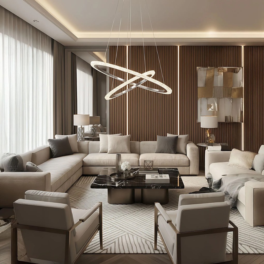 Лампа LED LHJ045-CP2 BRUSH NICKLE