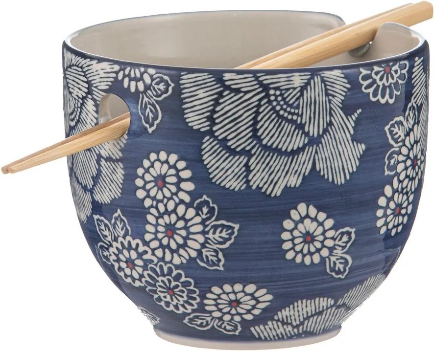 Тъмносиня глинена купа ø 14,5 cm Nara – Ladelle