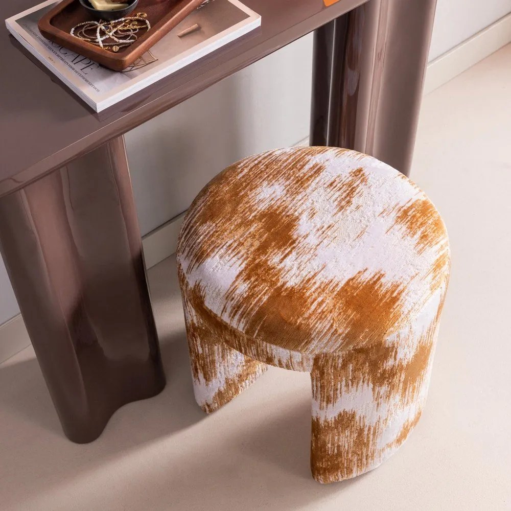 Кафяв тапициран стол Charlie – WOOOD