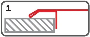 Измийте Pyramis Sparta 1B 1D-62X50-гладка