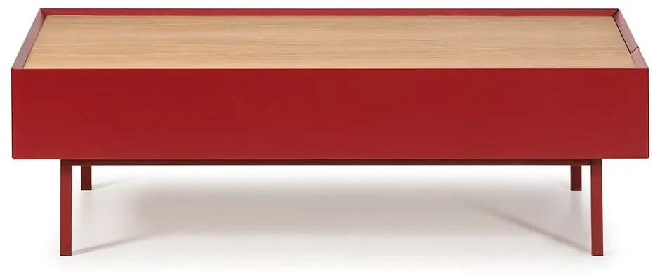 Тъмночервена масичка за кафе Arista - Teulat