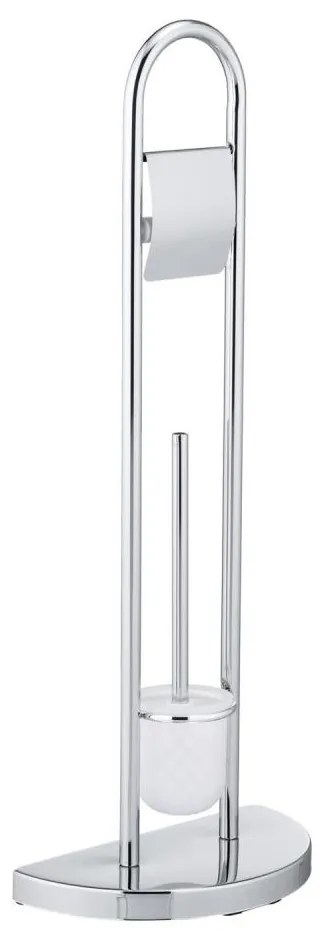 WENKO 16608100 - WC четка COSENZA 33x84 cm лъскав хром/сатен