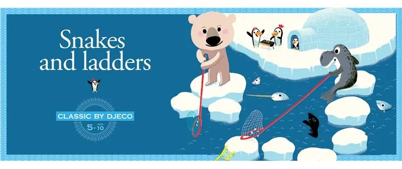 Djeco - Игра Snake and Ladders
