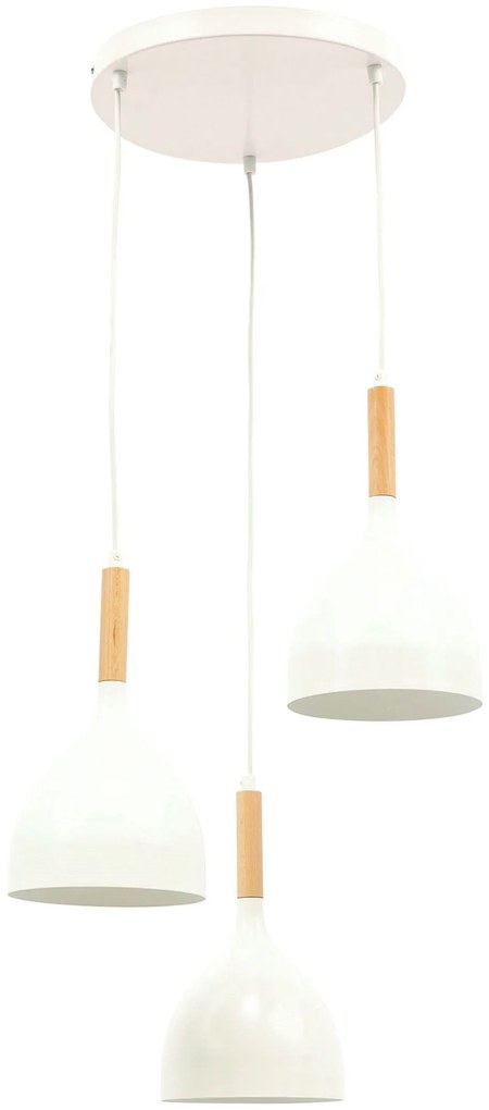 Висяща таванна лампа Woldes 3-лампи