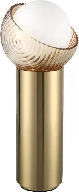 Ideal Lux - LED настолна лампа BLOOM 1xG9/3W/230V златиста/димно бежова