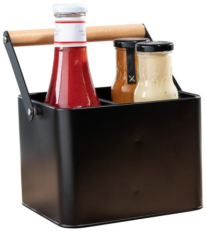 Черна кутия за кухненски прибори Baco Black Outdoor Kitchen Baco - Wenko