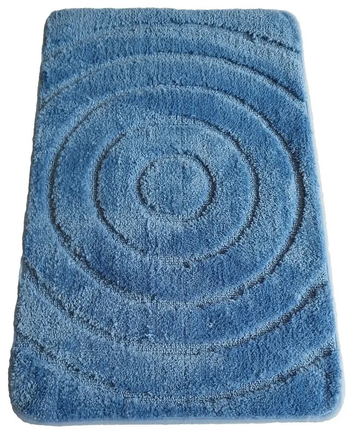 Синя постелка за баня 50x80 cm - JAHU collections