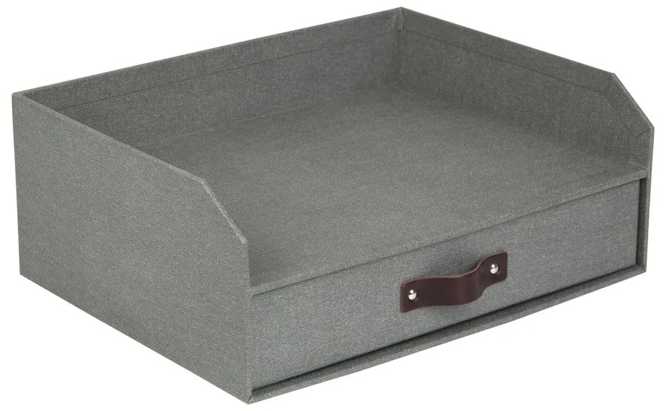 Картонен органайзер за докумнети с чекмедже Walter – Bigso Box of Sweden