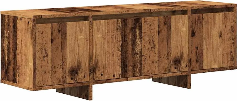856786 vidaXL ТВ шкаф, старо дърво, 120x30x40,5 см, инженерно дърво