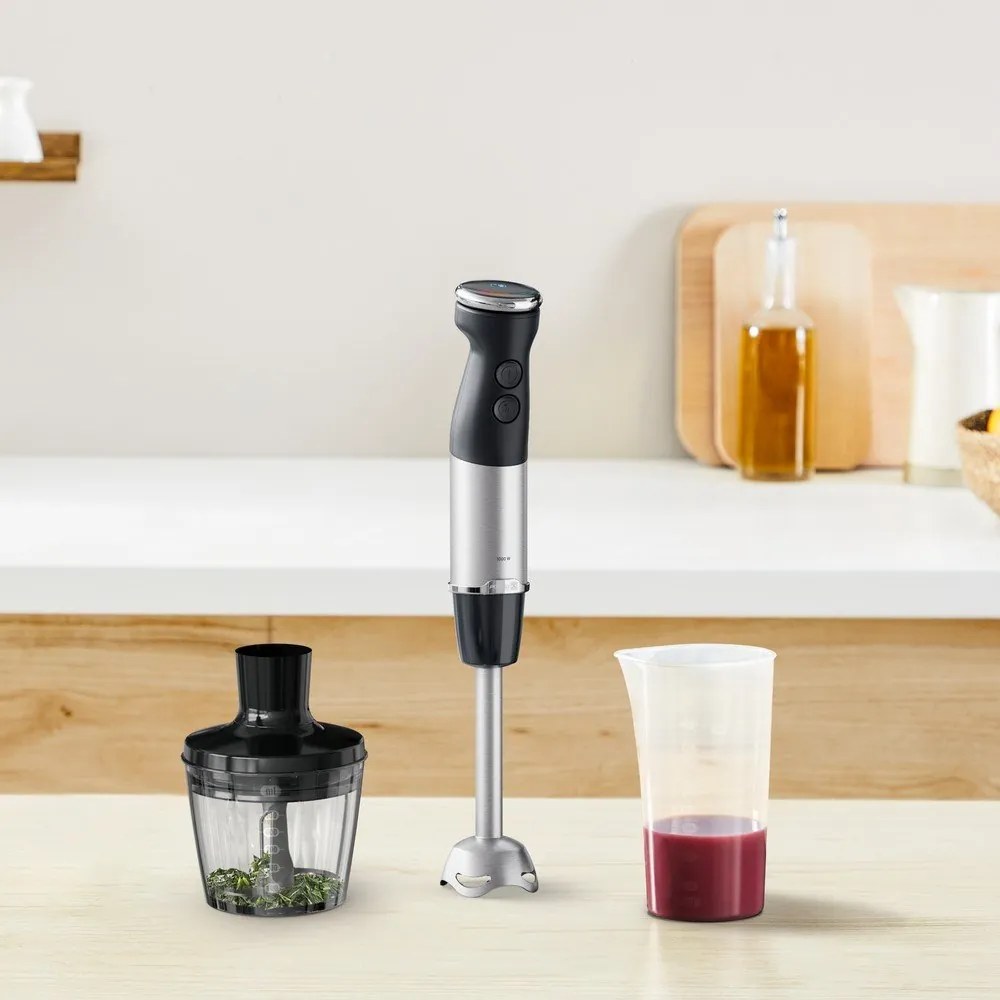 Черен пръчков блендер блендер Quickchef+ HB672830 – Tefal