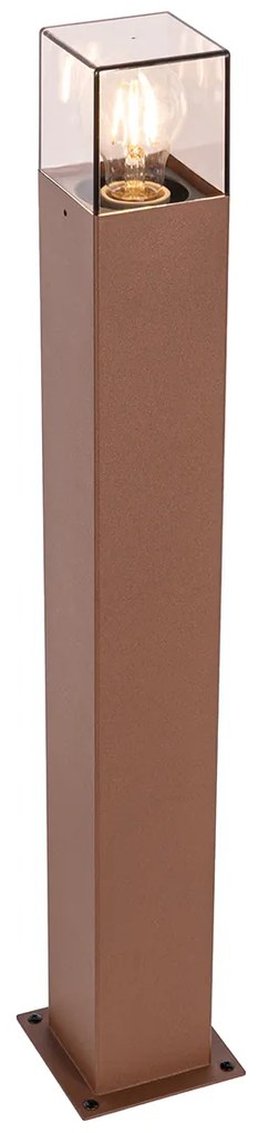 Индустриална подова лампа за външен монтаж ръждяво кафява 70 см IP44 - Denmark