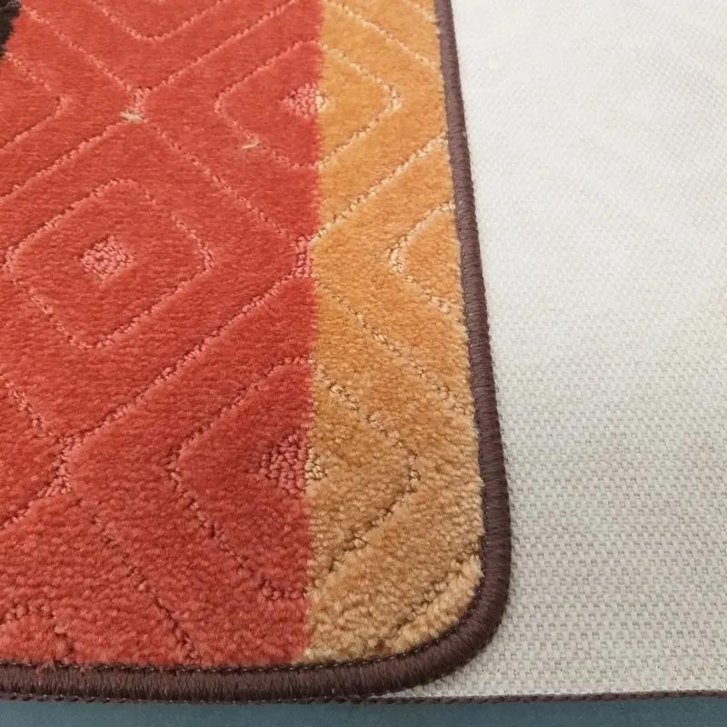 Комплект нехлъзгащи се килимчета за баня от две части 50 cm x 80 cm + 40 cm x 50 cm