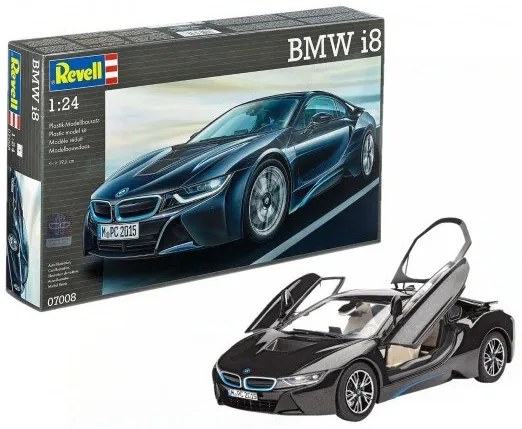 BMW i8 - сглобяем модел