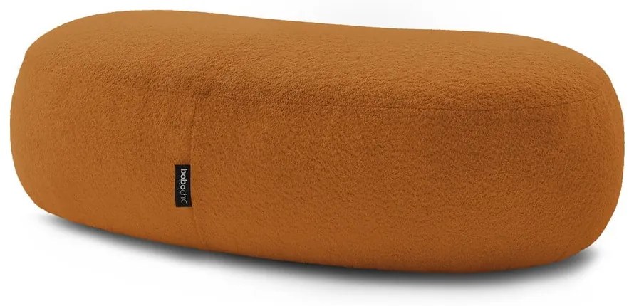 Табуретка от букле в цвят горчица Saint-Germain - Bobochic Paris