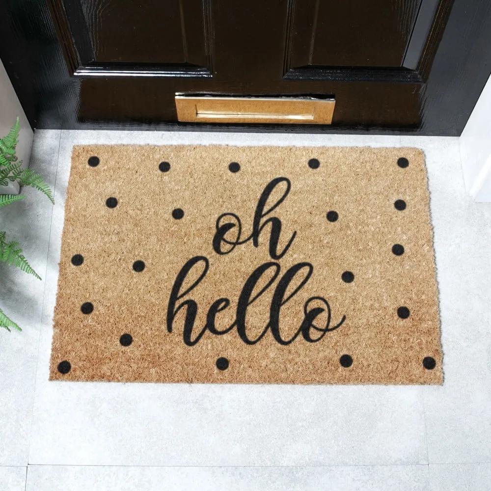 Изтривалка от кокосови влакна 40x60 cm Oh Hello – Artsy Doormats