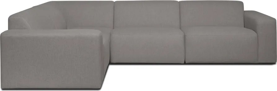 Сив ъглов диван (ляв ъгъл) Roxy - Scandic