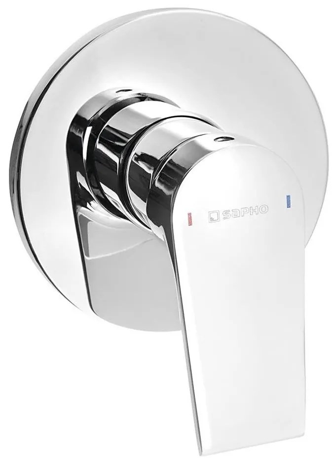 Sapho - Душ смесител за вграден монтаж KAI cm гланцов хром