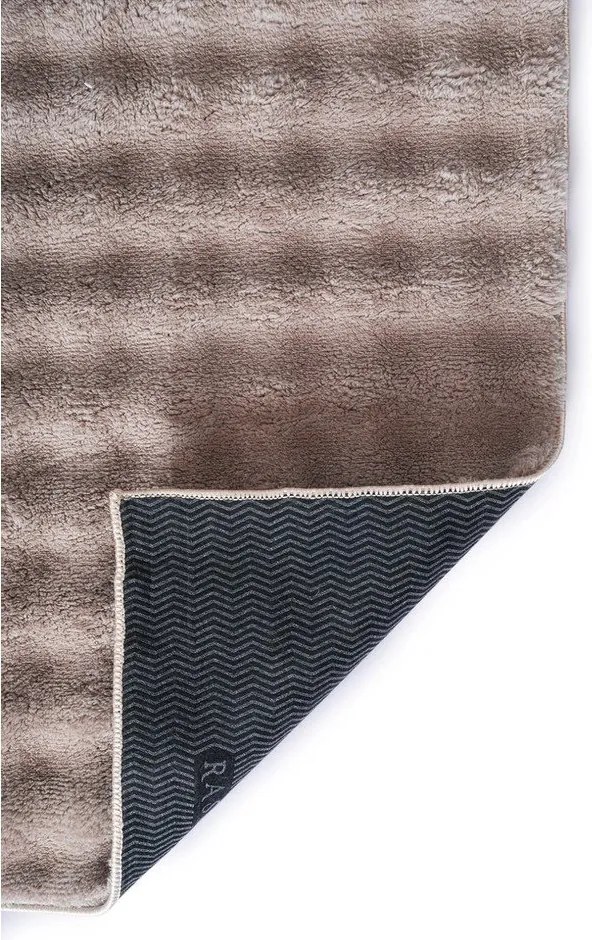 Бежов килим подходящ за пране 100x250 cm Bubble Emarald – Mila Home