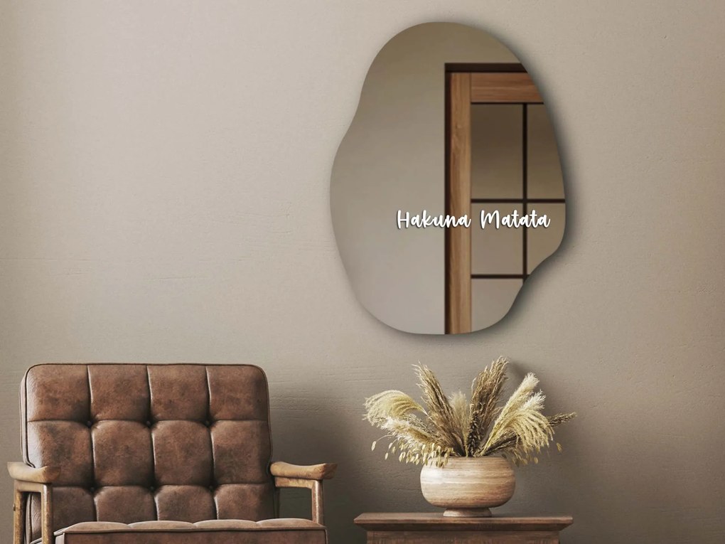 Стикер за огледало S10 – Hakuna Matata 90x11