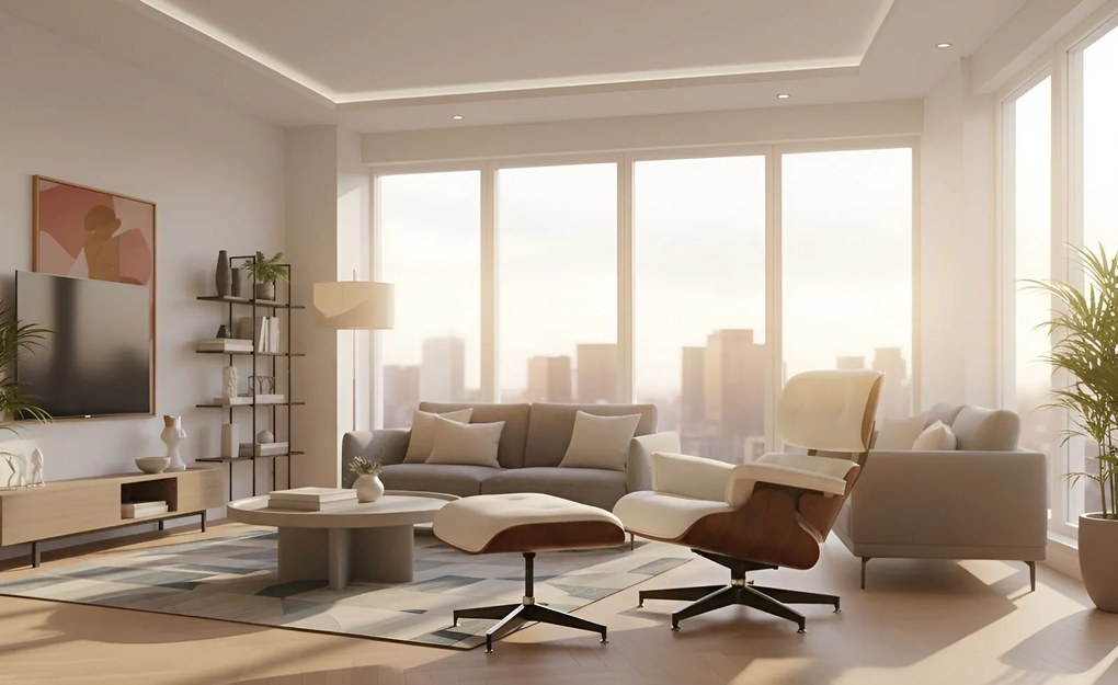 Lounge кресло – Бяло