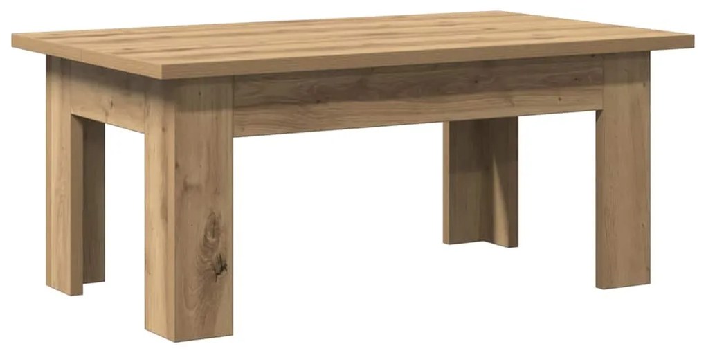 855959 vidaXL Комплект кафе маси, дъб сонома, 100x60x42 см, инженерно дърво