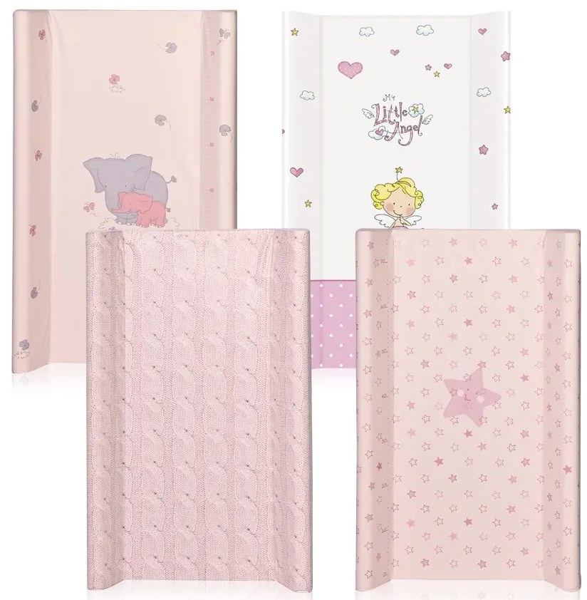 Lorelli Classic  -  ТВЪРДА ПОДЛОЖКА ГОЛЯМА 50x80 СМ PINK