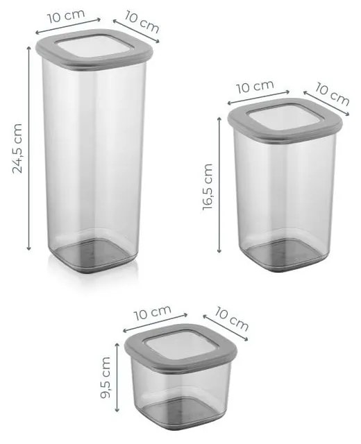 Кутии в комплект 24 бр. за храна Fresco – Hermia