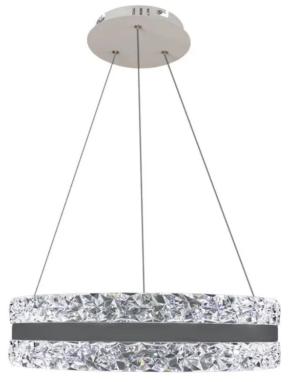 LED регулируем полилей на кабел 80W 230V 3000-6500K бял + DO