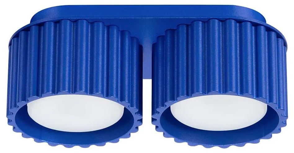 Sollux  SL.1813 - Точково осветително тяло AURA 2xGX53/10W/230V синьо
