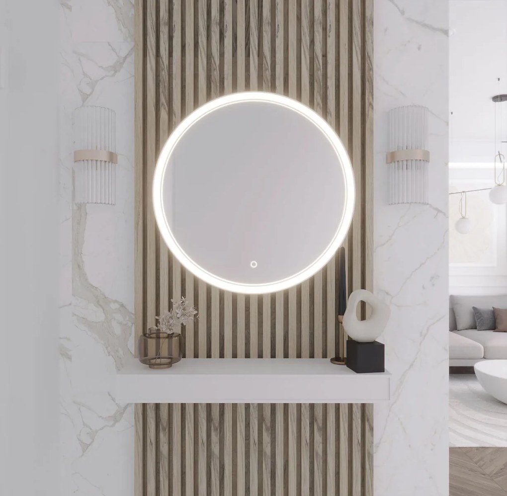 Огледало Dalia L LED-Diameter: 80 cm