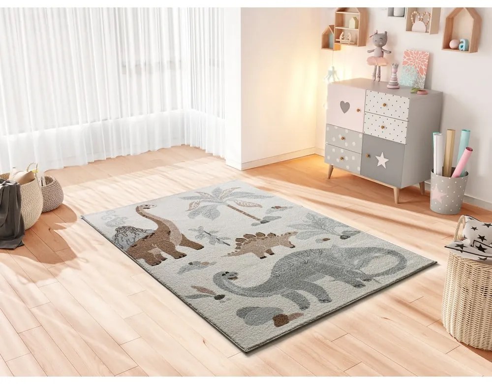 Кремав детски килим 120x170 cm Beats - Universal