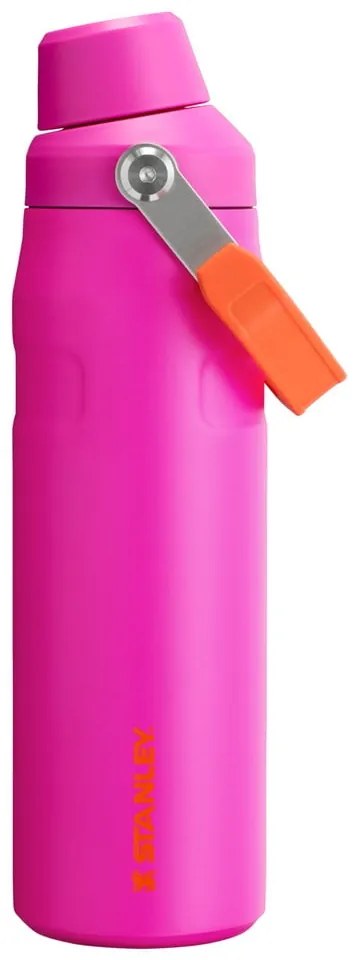 Розова термо бутилка от неръждаема стомана 700 ml IceFlow™ Bottle Fast Flow Vilet Blossom – Stanley
