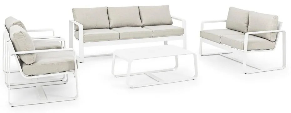 Алуминиева градинска масичка за кафе 62x105 cm Merrigan – Bizzotto