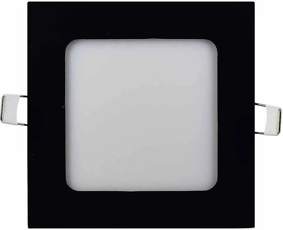 LED панел GRID, черен, 6W, 4000K