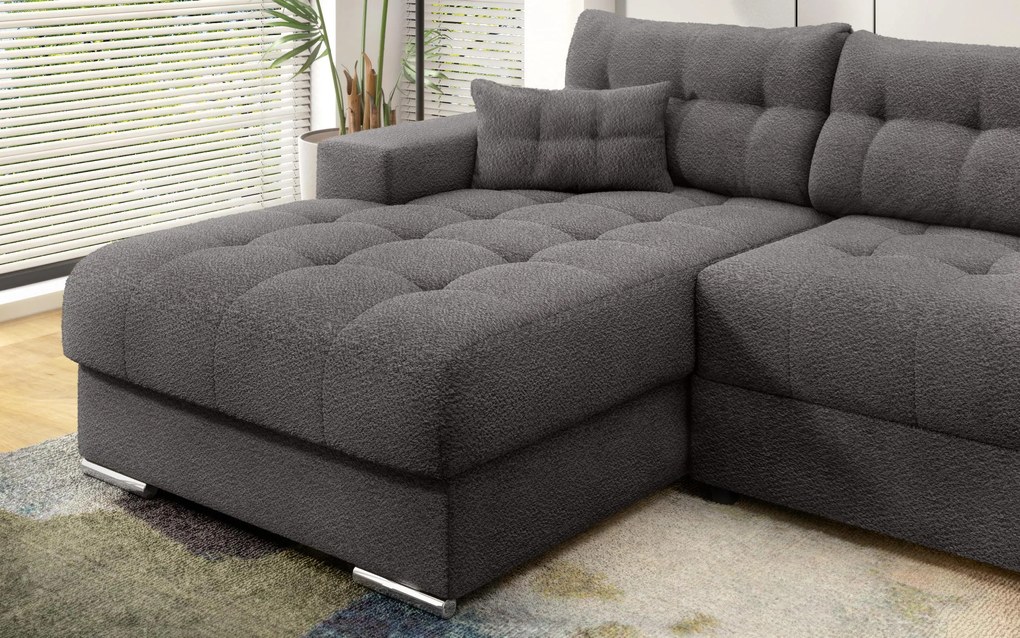 Разтегателен ъглов диван Сандер