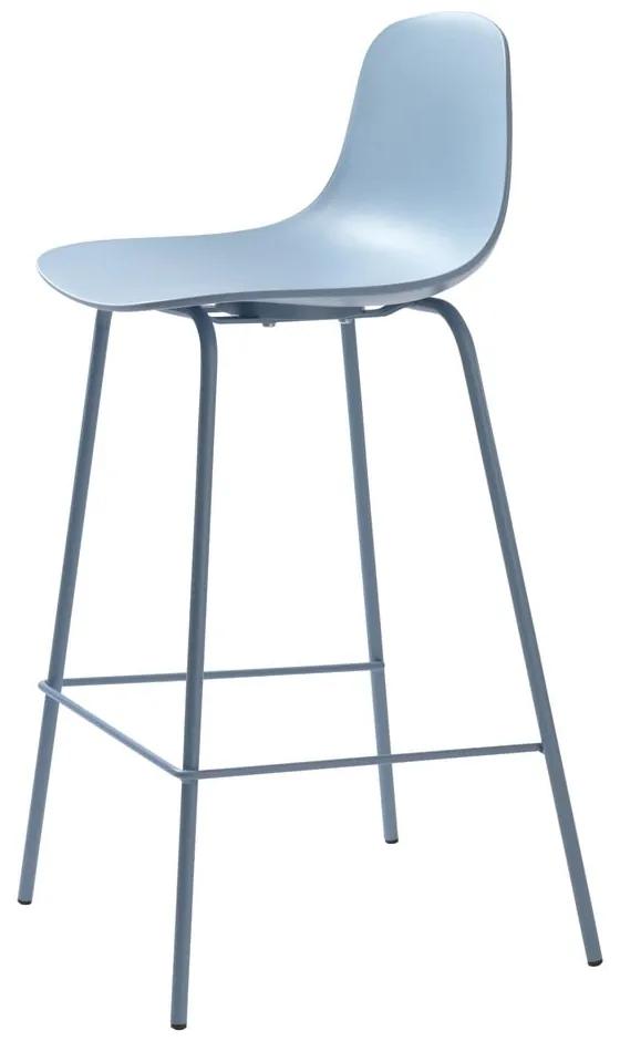 Светлосин пластмасов бар стол 92,5 cm Whitby - Unique Furniture