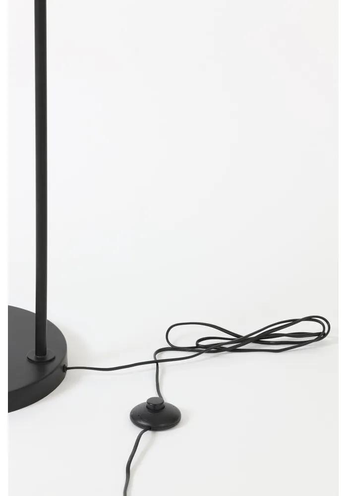 Черна подова лампа (височина 160 cm) Alvaro - Light &amp; Living