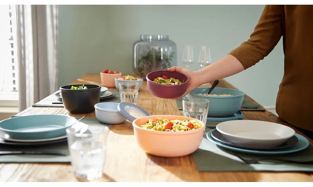 Сива купа с капак Nordic, 750 ml Cirqula Nordic - Mepal