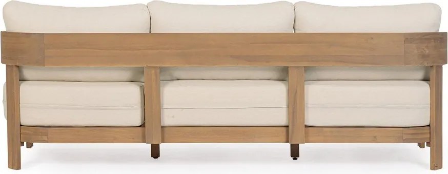 Градински диван от масивна акация в естествен цвят Pablo – Bizzotto